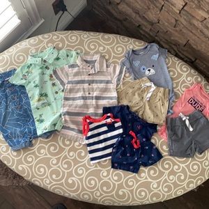 Newborn short sets